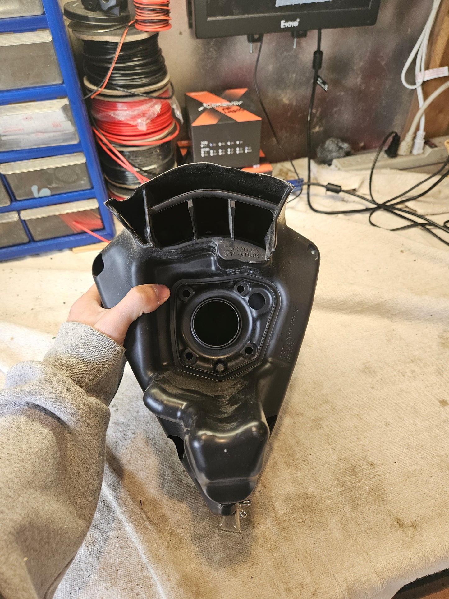 STOCK Honda Fury Air Intake