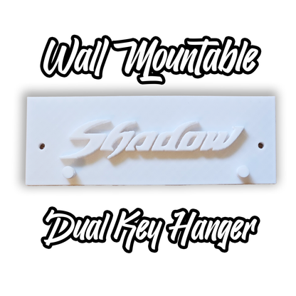 SHADOW Logo Dual Wall Mountable Key Hanger